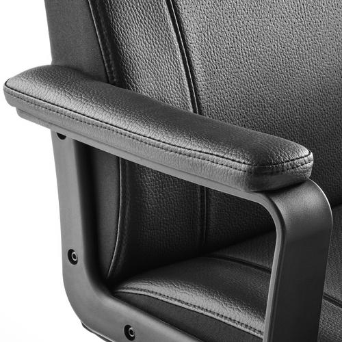 IKEA イケア 回転チェア ムールム ブラック黒 m40489395 MILLBERGET ミルベルゲット_7