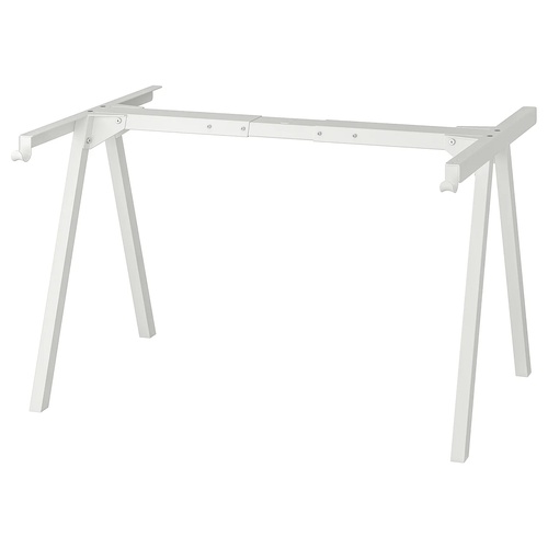 IKEA イケア 下部フレーム 天板用 ホワイト白 140/ 160cm m50474794 TROTTEN トロッテン