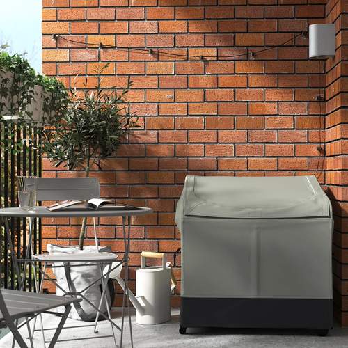 IKEA イケア 収納ボックス 屋外用 ダークグレー 78x72x79cm m40562908 VATTERSO ヴェッテルソー_2