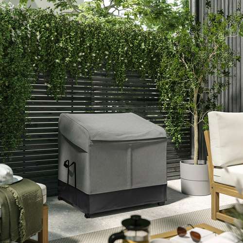 IKEA イケア 収納ボックス 屋外用 ダークグレー 78x72x79cm m40562908 VATTERSO ヴェッテルソー_8