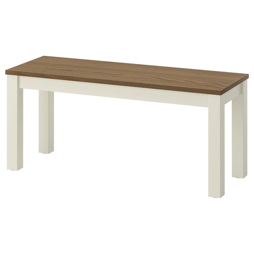 IKEA イケア ベンチ ベージュ/ブラウン 103x36 cm m70603097 ALHULT オールフルト