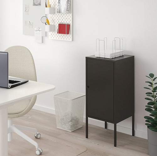 IKEA イケア キャビネット メタル チャコール 35x60cm n00476521 LIXHULT リックスフルト_1