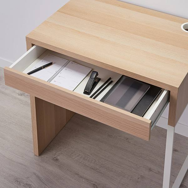 イケア　IKEA ミッケ　ホワイト　美品 楽天市場】IKEA イケア デスク ホワイト 白 73x50cm 73x50cm