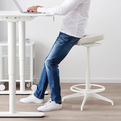 IKEA イケア アクティブ シット スタンド サポート グンナレド ベージュ n80445781 LIDKULLEN リドクレン_1