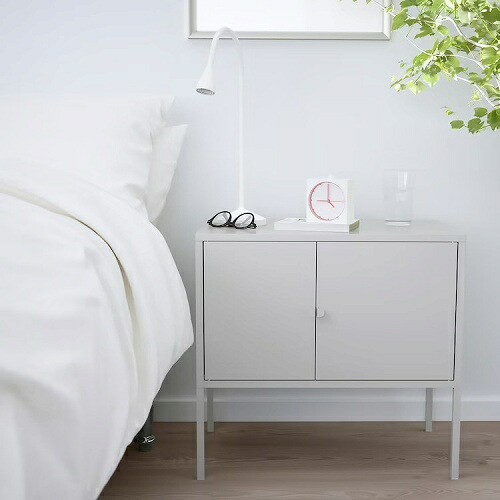 IKEA イケア キャビネット メタル グレー 60x35cm d80328678