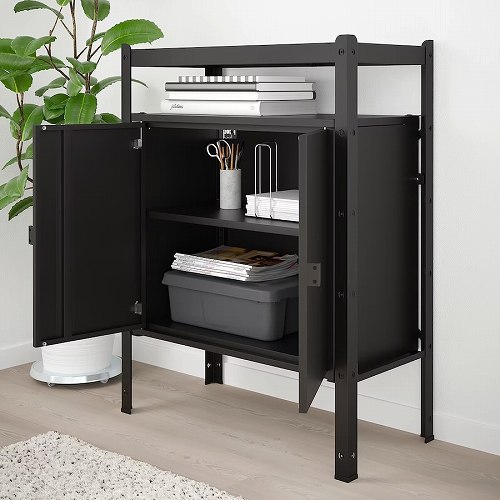 IKEA BROR ブロール ワゴン ブラック 送料込 IKEA イケア 支柱 IKEA BROR ブロール ワゴン ブラック 送料込 IKEA イケア 支柱