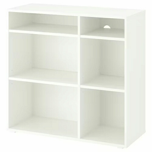 IKEA シェルフユニット フィェルキンゲ ホワイト （LERBERG