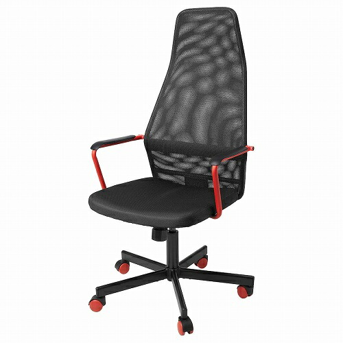 IKEA イケア ゲーム用チェア ブラック 黒 m50522667 HUVUDSPELARE フーヴドスぺラレの通販は