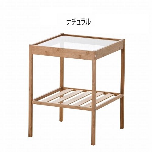 IKEA イケア ベッドサイドテーブル 36x35cm v0006 NESNA ネスナの通販