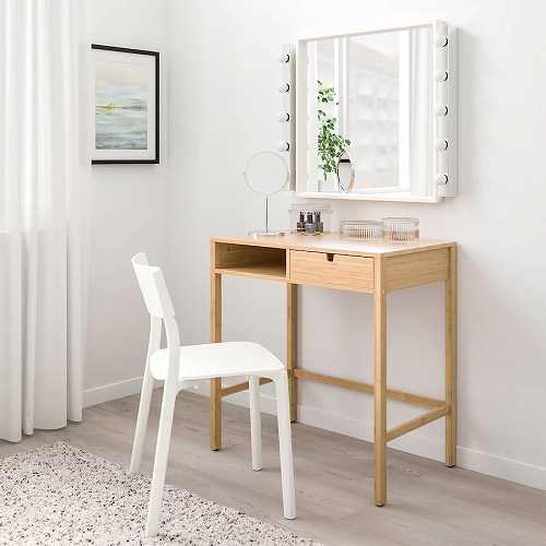 IKEA イケア ドレッシングテーブル ドレッサー 竹 76x47cm m00439473