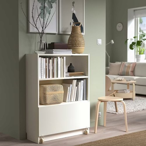 Ikea ビリー　BILLY IKEA イケア 引き出し ホワイト キャスター付き m00521694 BILLY