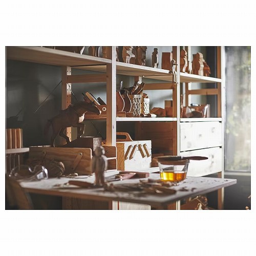 IKEA イケア 引き出し パイン材 80x30x18cm m90488906 IVAR イーヴァル