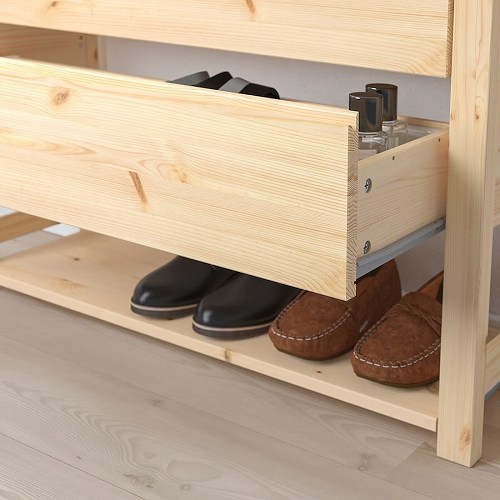 IKEA イケア 引き出し パイン材 80x30x18cm m90488906 IVAR イーヴァル