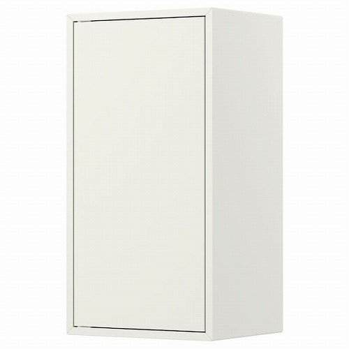IKEA イケア キャビネット 扉 棚板1付き ホワイト 白 35x35x70cm