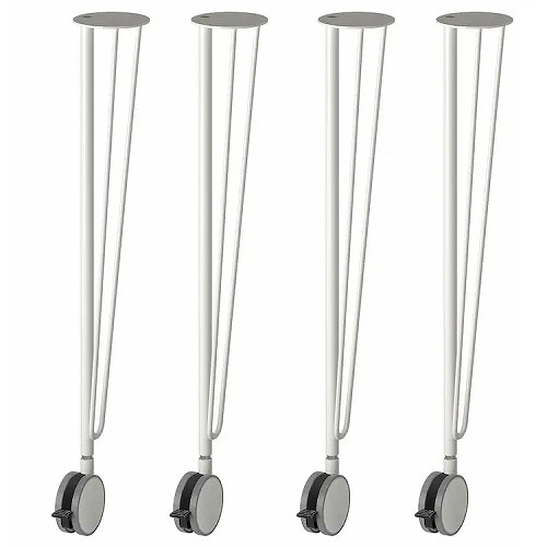 セット商品】IKEA イケア 脚 キャスター付 ホワイト 70cm セット商品】IKEA イケア 脚 キャスター付 ホワイト 70cm