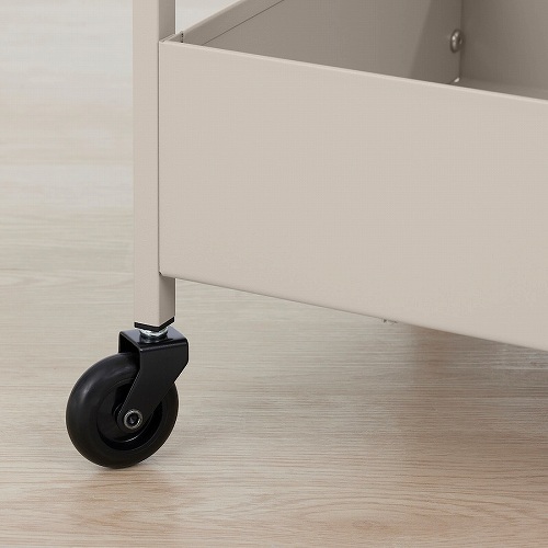 IKEA イケア　新品未使用　ニッサフォース ワゴン　ベージュ NISSAFORS ニッサフォース ワゴン, ベージュ, 50.5x30x83 cm - IKEA