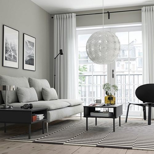 IKEA イケア サイドテーブル チャコール 70x50cm m50522422 TUNSTA トゥンスタ_2