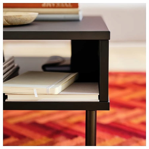 IKEA イケア サイドテーブル チャコール 70x50cm m50522422 TUNSTA トゥンスタ_3
