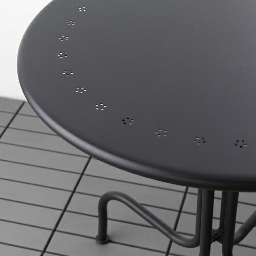 IKEA イケア テーブル 屋外用 グレー 70cm m60165776 LACKO レッコ_3