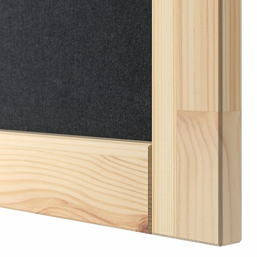 IKEA イケア 扉 ダークグレー フェルト 42x83cm 2ピース m70534565 IVAR イーヴァル_2