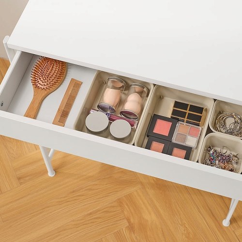 IKEA イケア ドレッサー ホワイト ライトグレー 68x40cm m90572641