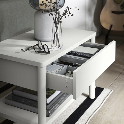 IKEA イケア サイドテーブル オフホワイト 64x40cm m00528474 TONSTAD トンスタード_2
