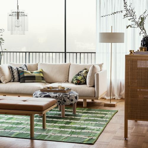 IKEA イケア ストックホルム フロアランプ ホワイト テキスタイル 真ちゅうメッキ 159cm m10585925 STOCKHOLM 2025_1