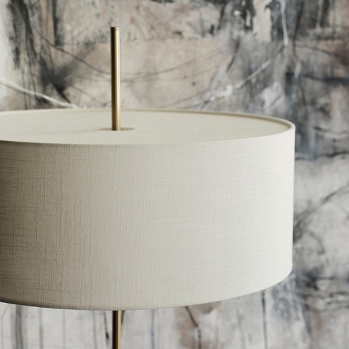 IKEA イケア ストックホルム フロアランプ ホワイト テキスタイル 真ちゅうメッキ 159cm m10585925 STOCKHOLM 2025_6
