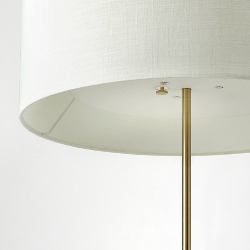 IKEA イケア ストックホルム フロアランプ ホワイト テキスタイル 真ちゅうメッキ 159cm m10585925 STOCKHOLM 2025_8