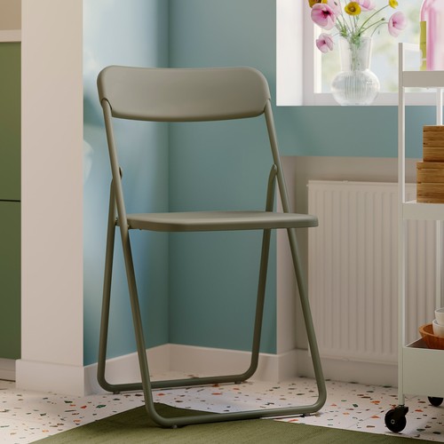 IKEA イス IKEA イケア 折りたたみチェア グリーン m80592753 VIHALS