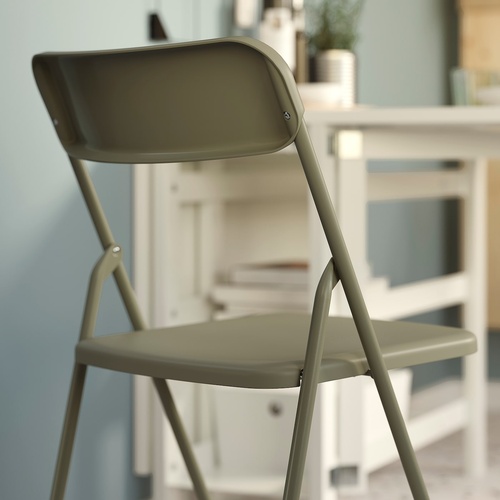 IKEA イケア 折りたたみチェア グリーン m80592753 VIHALS