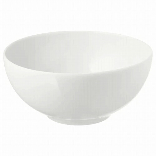 IKEA イケア ボウル 丸縁 ホワイト 白 16cm 丼ぶり 中鉢 40278350 IKEA 365+