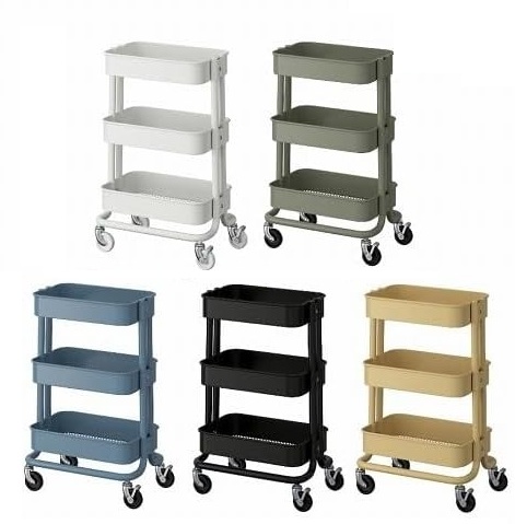 IKEA イケア RASKOG ロースコグ ワゴン 28x38x61cm 小サイズ キッチン