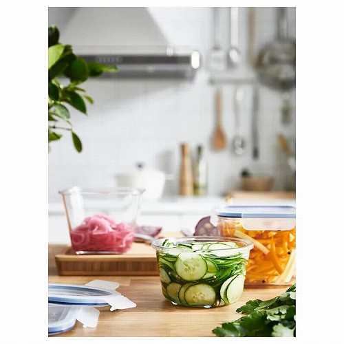 IKEA イケア 保存容器のみ 丸形 ガラス 600ml z10359197 IKEA IKEA イケア 保存容器のみ 丸形 ガラス 600ml z10359197 IKEA