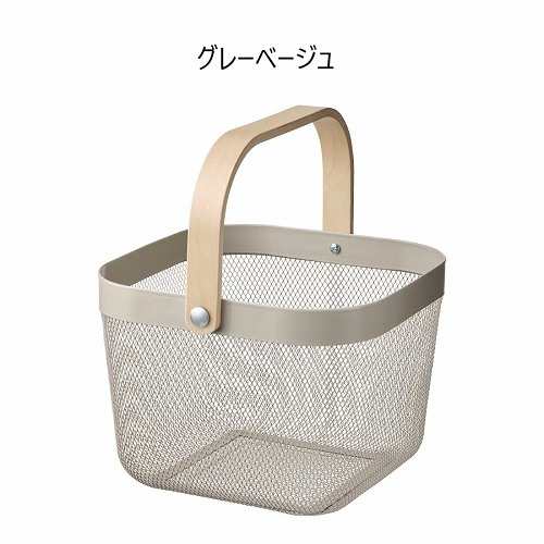 IKEA イケア バスケット かご 25x26x18cm v0003 RISATORP リーサトルプ