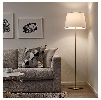 IKEA イケア フロアランプベース 黄銅色 n90405973 SKAFTET