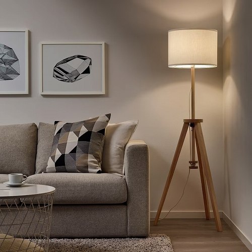 IKEA イケア フロアランプ アッシュ ホワイト m00405053 LAUTERS ラウテルス_2