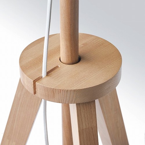 IKEA イケア フロアランプ アッシュ ホワイト m00405053 LAUTERS ラウテルス_5