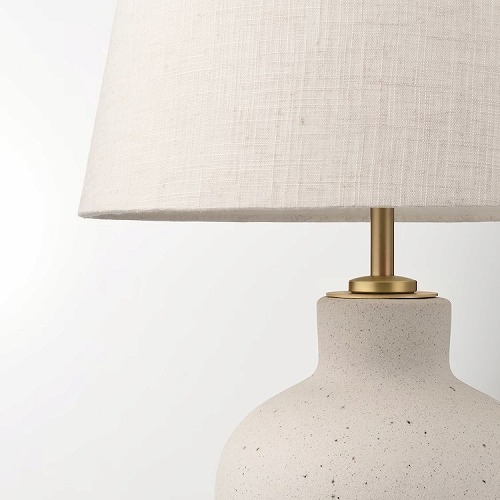 IKEA イケア テーブルランプ オフホワイト セラミック ベージュ 50cm m20514169 BLIDVADER ブリドヴェーデル_2