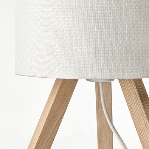 IKEA イケア テーブルランプ アッシュ ホワイト m10573569 STORSEGEL
