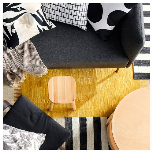 IKEA イケア ラグ パイル短 マルチカラー 133×195cm m50597318 ELSYSTEM エルスィステム_3