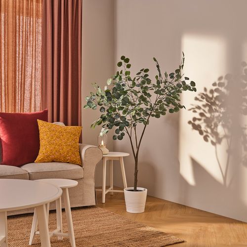 IKEA イケア 人工観葉植物 室内/屋外用 ユーカリ 19cm m90600875 FEJKA フェイカ_1