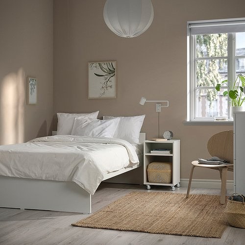 IKEA イケア ベッドフレーム ホワイト 120×200cm big00602440 VIHALS 