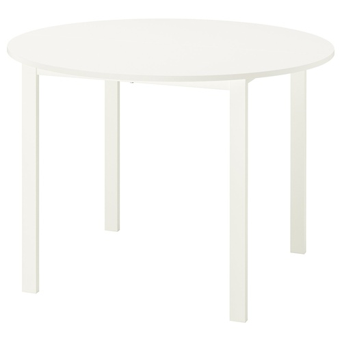 IKEA イケア テーブル ホワイト/ホワイト 107cm big29589971 VIHALS ヴィーハルス
