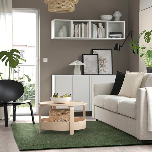 IKEA イケア ラグ パイル短 グリーン 170×240cm big40607695 STOENSE 