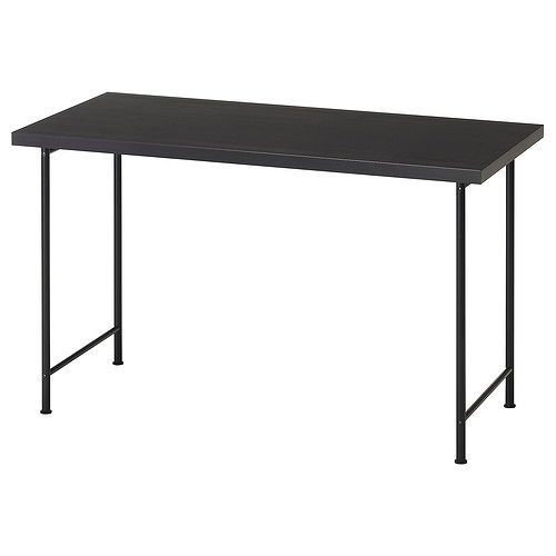 IKEA イケア デスク ブラックブラウン/ブラック 120×60cm big99563661 