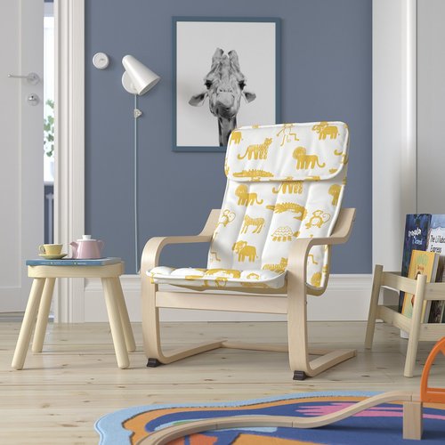 IKEA イケア 子ども用パーソナルチェア バーチ材突き板/スコーグボー