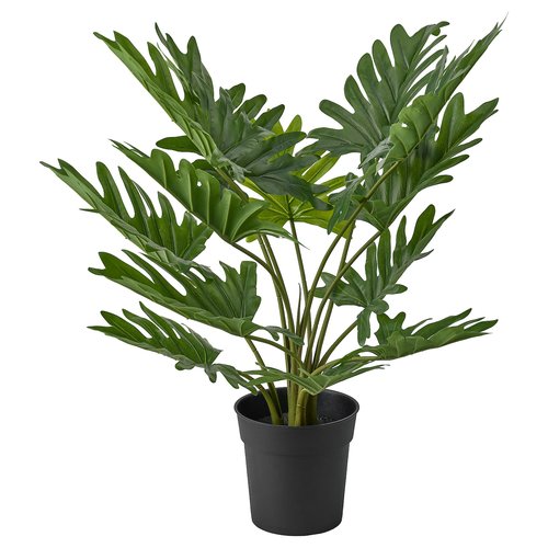 IKEA イケア 人工観葉植物 室内/屋外用 フィロデンドロン・ザナドゥ 19cm m70600876 FEJKA フェイカ