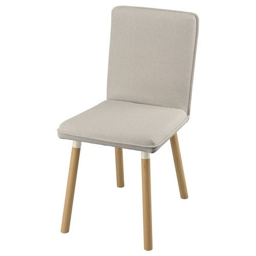 IKEA イケア チェア フリードトゥナ ライトベージュ/オーク調  fp79599656 TONSTAD トンスタード
