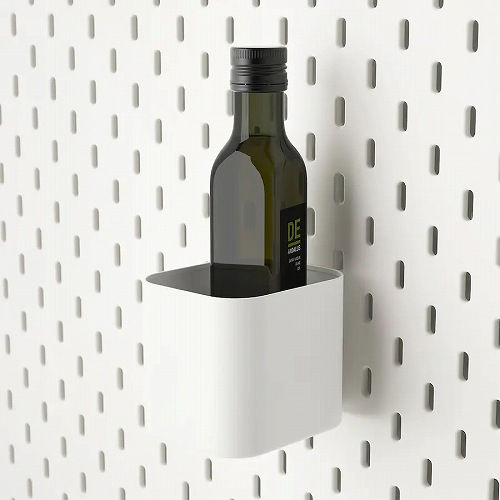 IKEA イケア 小物入れ ホワイト 白 n40320797 SKADIS